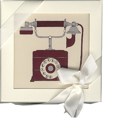 Friedrichsdorf_Telefon_400x Friedrichsdorf, Telefon Philip Reis, Aquarellbild von Petra Fritsche